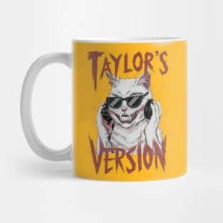 death metal taylors cat version Mug